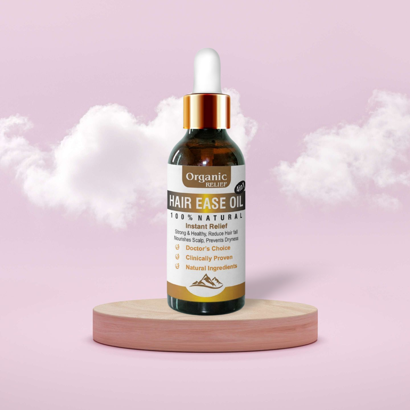 Hair Ease Oil 4in1- Hair Growth & Anti-Hair fall Treatment