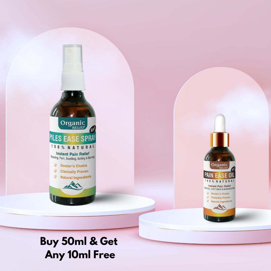 Piles Ease Spray 4in1 - Bleeding, Pain, Swelling, Itching & Burning