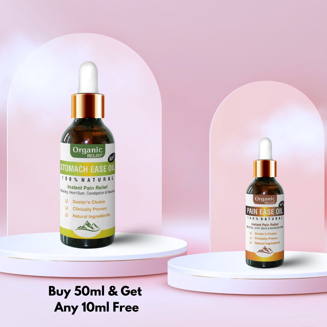 Stomach Ease Oil 4in1- Instant Gas & Bloating Relief